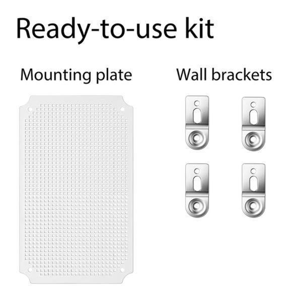 Junction Box, IP67 Waterproof Plastic Enclosure  (11.4"×7.5"×5.5") - Picture 3 of 6